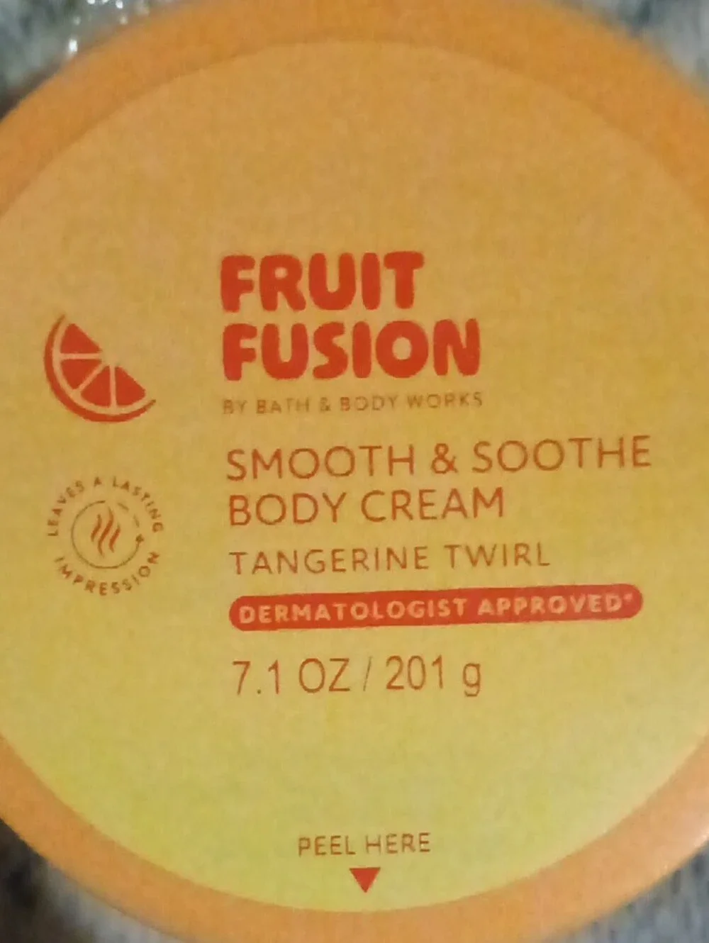 🍊Bath & Body Works Fruit Fusion Tangerine Twirl Body Cream 🍊